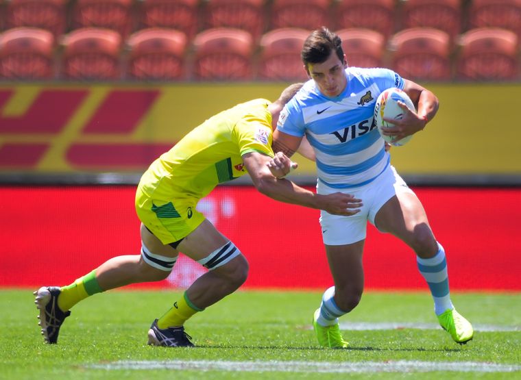 El Seven de Londres y el de París, suspendidos. Foto: @lospumas7arg