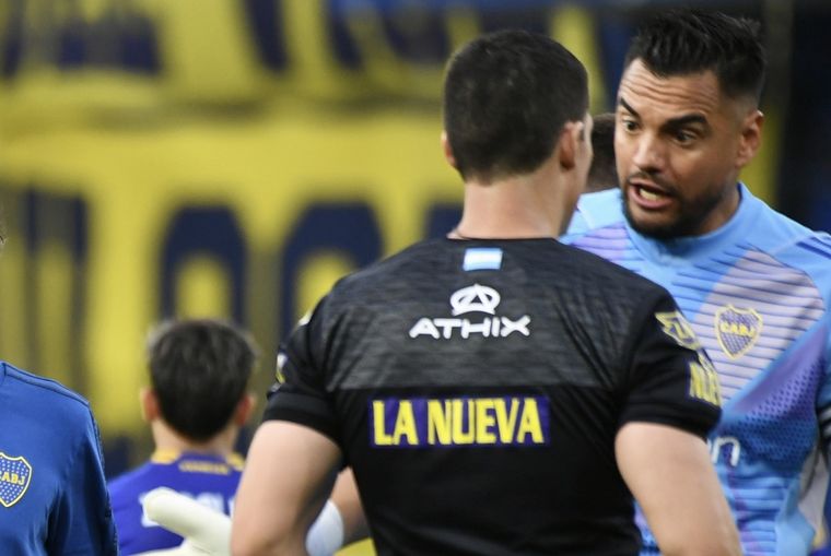 El arquero habló post partido. Foto: Fotobaires