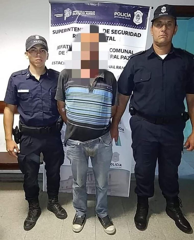 El hombre quedó detenido