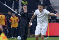 Marcelo Gallardo y un grito de bronca por el mal PT de River ante Libertad. Marcelo Gallardo y un grito de bronca por el mal PT de River ante Libertad.