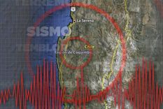 sismo de mediana intensidad es percibido en la region de coquimbo