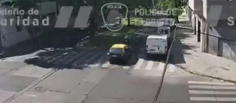 El hecho ocurrió en el cruce de las calles Carabobo y Santander.  Foto: Captura de pantalla
