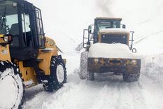 Algunas provincias se verán afectadas por nevadas intensas Foto: Gendarmería Nacional