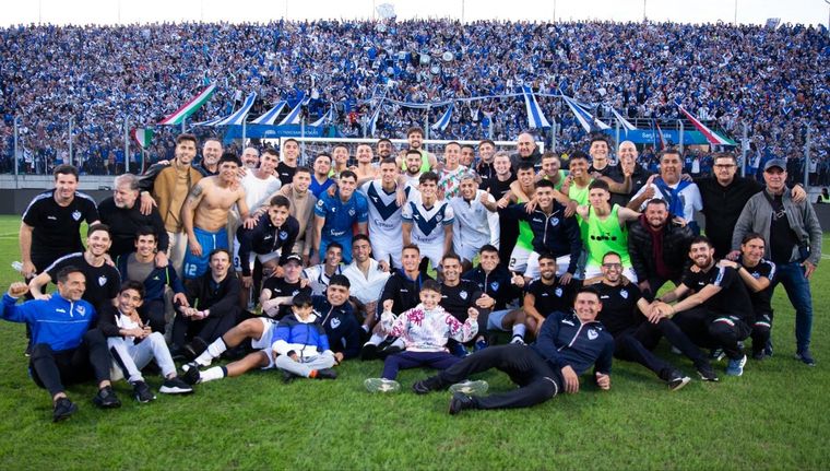 Vélez, el mejor de la Liga Profesional. Foto: NA