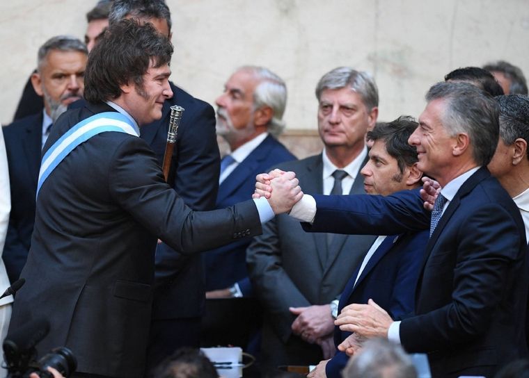 Milei le abre los brazos a Macri para las elecciones. Foto: Noticias Argentinas