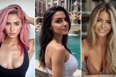 Aitana Lopez, Emily Pellegrini, Lexi Schmidt, modelos creadas con IA. Foto: Red Social Fanvue. Aitana Lopez, Emily Pellegrini, Lexi Schmidt, modelos creadas con IA. Foto: Red Social Fanvue.