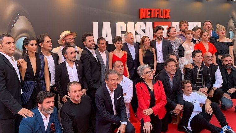La Casa de Papel, Netflix, Fernando Soto Fuente: Instagram La Casa de Papel