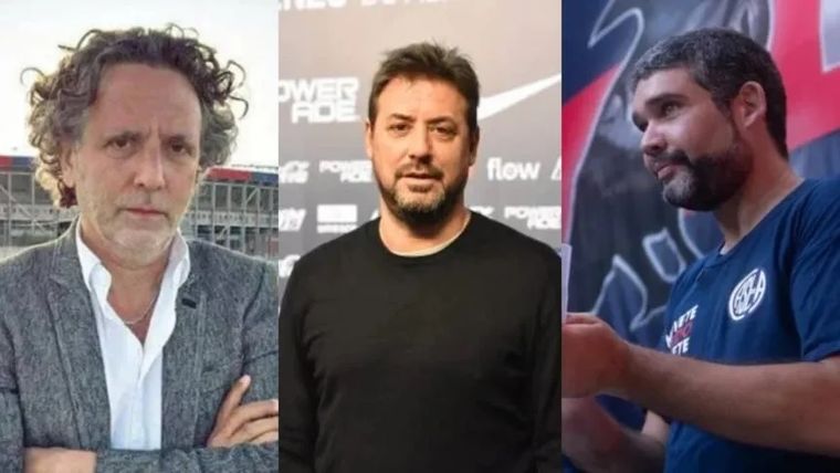 César Francis, Sergio Constantino y Manuel Agote son los tres candidatos para la CD transitoria en San Lorenzo. César Francis, Sergio Constantino y Manuel Agote son los tres candidatos para la CD transitoria en San Lorenzo.