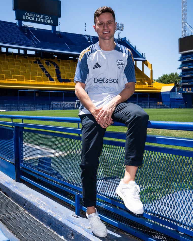 Ander Herrera jugará su primer partido en la Bombonera. Foto: Boca Juniors