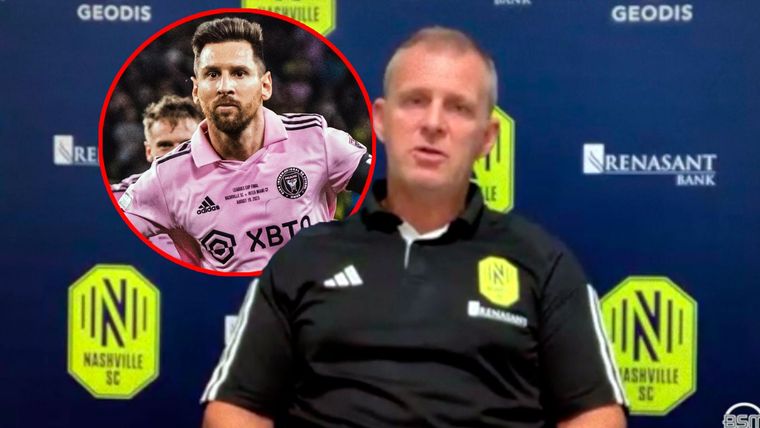 El DT de Nashville, Gary Smith, lamentó la goleada que sufrió su equipo antes de reencontrarse con Messi e Inter Miami