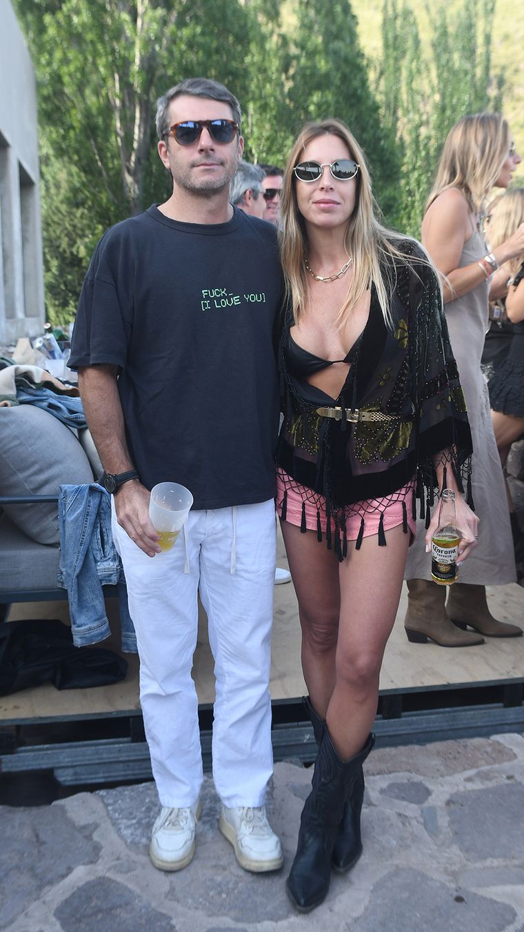 Maxi Serrano y Lula González. Maxi Serrano y Lula González.