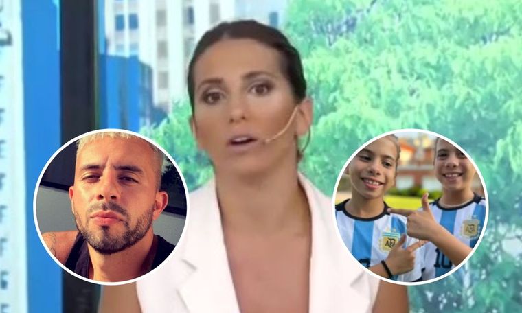 Cinthia Fernández se mostró indignada con una frase machista y homofóbica de Defederico Al ex futbolista no le gustó nada que sus hijas eligieran jugar al fútbol