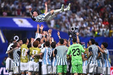 MDZol | MESSI  FESTEJO argentina egipto 2