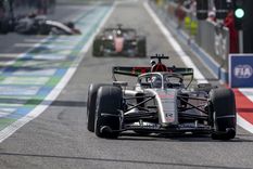 El nuevo monoplaza de Audi F1 Team, listo para su debut en el GP de Australia.