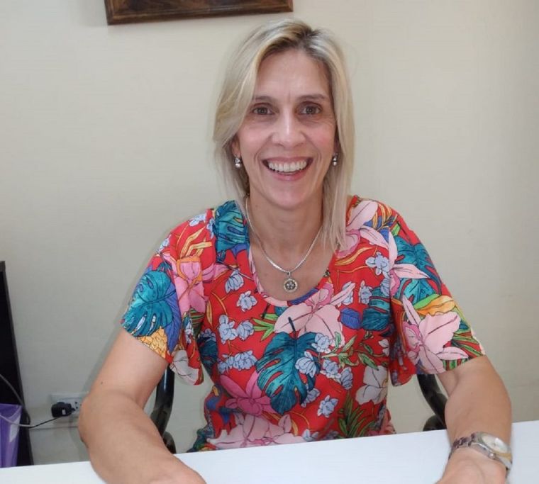 La presidenta del Concejo Deliberante de Navarro, Paola Maggiotti. Foto: navarronoticias.com