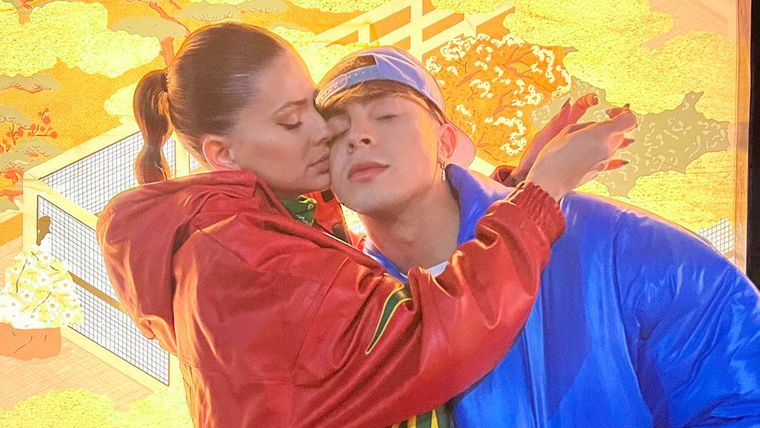 China Suárez y Rusherking Foto: Twitter