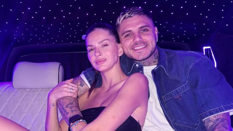 Enamorados. Foto: Instagram/ @mauroicardi. 