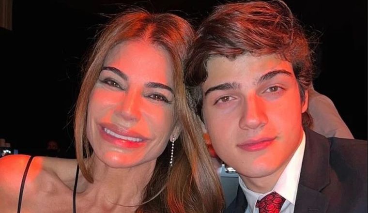 El hijo mayor de Zulemita Luca ya terminó el secundario