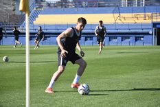 Gimnasia entrenó en Casa Amarilla, el predio de Boca Juniors. Gimnasia entrenó en Casa Amarilla, el predio de Boca Juniors.
