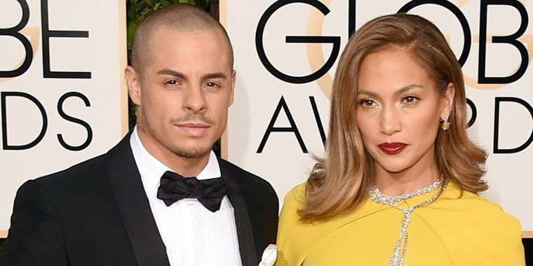 Jlo y Casper Smart Foto: Archivo