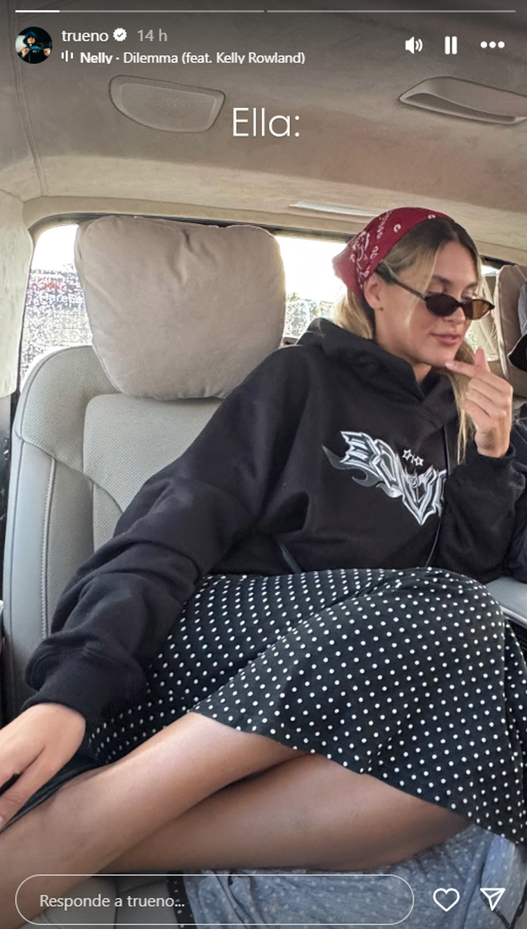 Teresa Prettel, la modelo que conquistó el corazón de Trueno. Foto: captura de pantalla Instagram/ @trueno. Teresa Prettel, la modelo que conquistó el corazón de Trueno. Foto: captura de pantalla Instagram/ @trueno. 