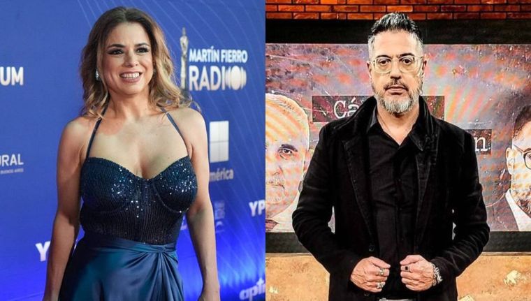 Marina Calabró y Rolando Barbano, una relación muy misteriosa. Foto: Instagram @marinacalabro_ok @rbarbano_