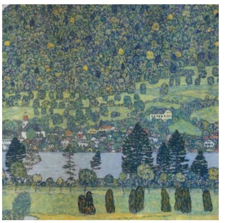 Gustav Klimt, “Unterach am Attersee” Gustav Klimt, “Unterach am Attersee”