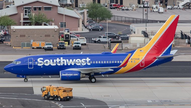 Se registraron problemas con otro Boeing 737. Foto: Southwest Airlines