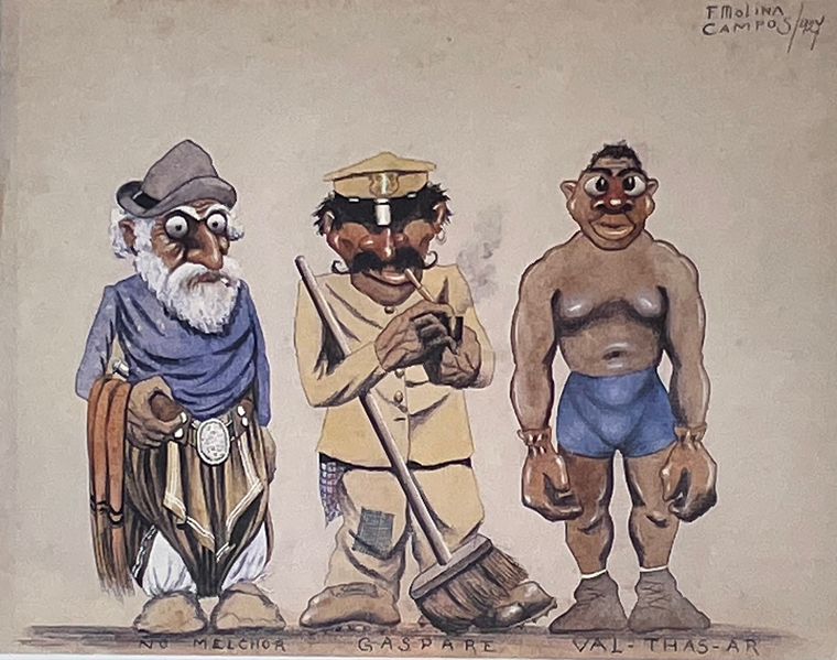 Florencio Molina Campos “los Reyes Magos” Florencio Molina Campos “los Reyes Magos”