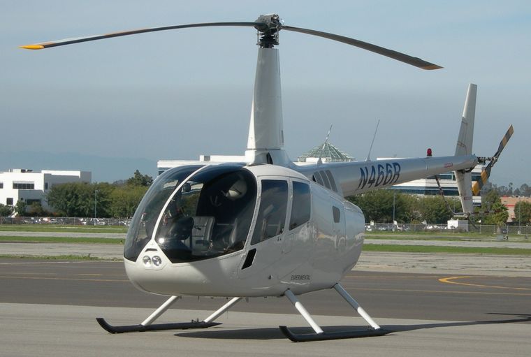 El avión en el que se trasladaba Piñera es fabricado por la firma Robinson Helicopter Compañy.