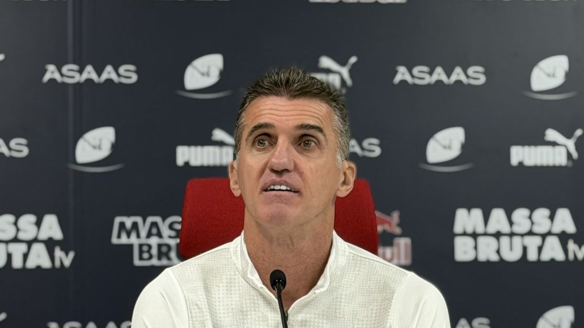 El lamento del DT de Bragantino tras perder de forma agónica contra River: 