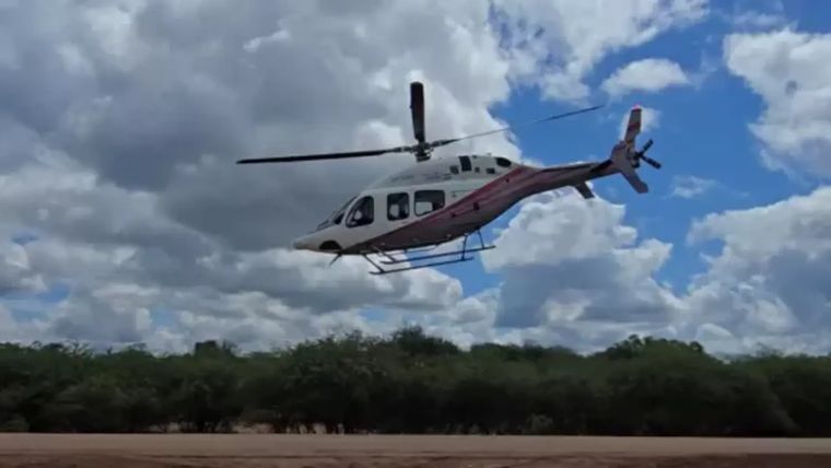 Se espera que las condiciones climáticas mejoren entre este miércoles y el jueves para permitir el despliegue del operativo Foto: Gobierno de Salta