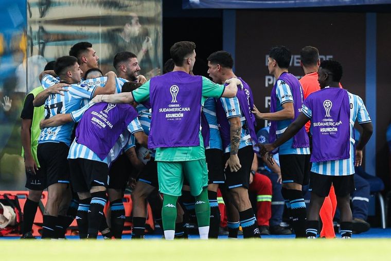 Racing se consagró campeón de la Copa Sudamericana. Foto: Conmebol