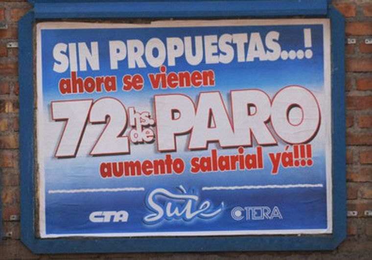 En total, fueron 8 días de huelga que serán descontados de los haberes. Foto: MDZ