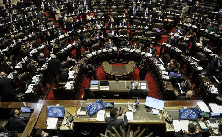 El oficialismo se opuso a tratar el proyecto de Ficha Limpia en Diputados. Foto: Diputados Fotografía