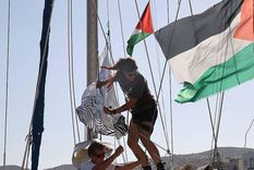 La Flotilla Global Sumud tiene cerca de 500 participantes de más de 40 países. La Flotilla Global Sumud tiene cerca de 500 participantes de más de 40 países.