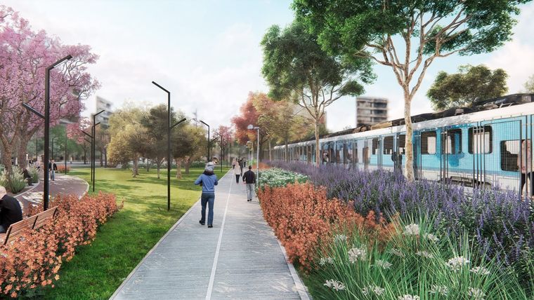 Las obras dejarán un nuevo espacio verde para que los vecinos puedan disfrutar. Las obras dejarán un nuevo espacio verde para que los vecinos puedan disfrutar.