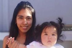 Valentina y su pequeña hijita Sofía. Foto: Ministerio Público Fiscal.