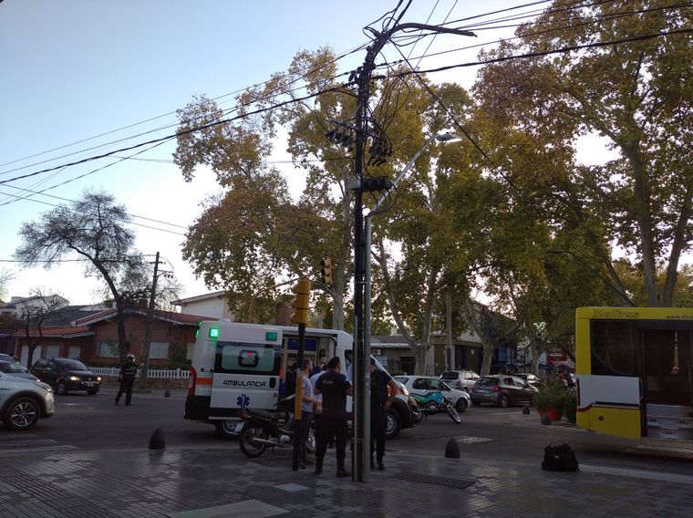 La esquina donde ocurrió el accidente Foto: MDZ