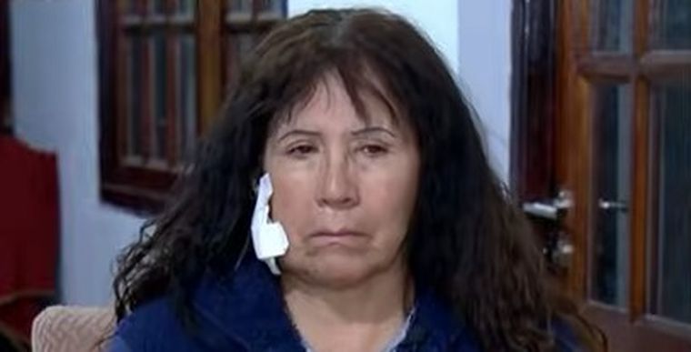 Silvia, la turista italiana que fue atacada. 
