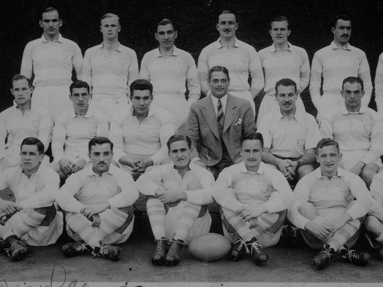 El seleccionado de rugby, antes de Los Pumas Foto: Archivo MDZ