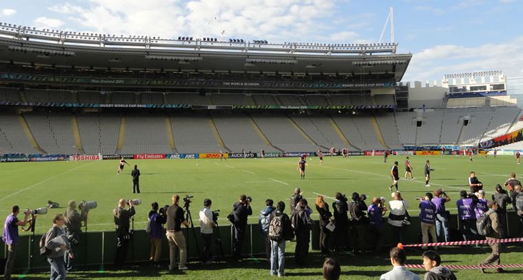Eden Park Etadium, la sede de la velada inaugural. Foto: MDZ