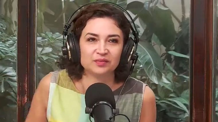 Julia Mengolini, comunicadora.