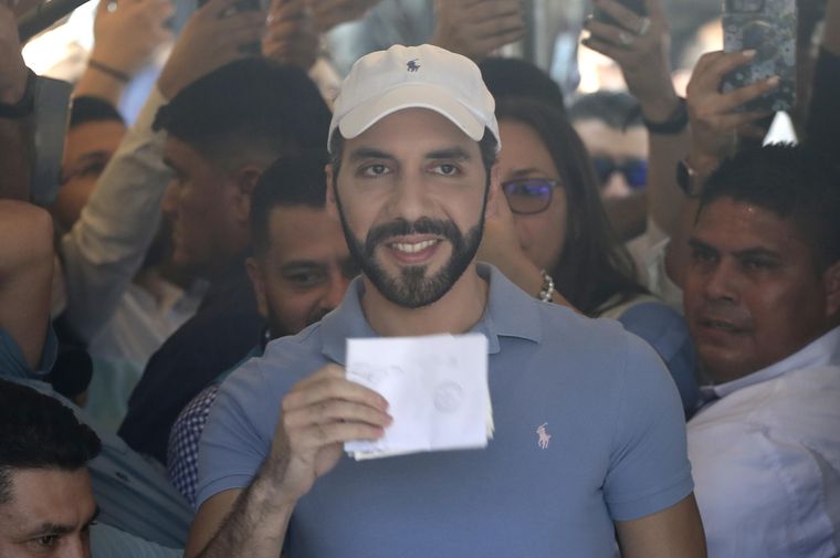 Nayib Bukele, presidente de El Salvador Foto: EFE