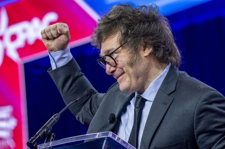 Javier Milei asegura que podría levantar el cepo antes de mitad de año Foto: EFE