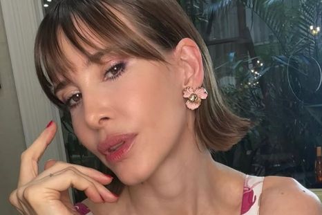 Mirá el look de Guillermina Valdés. Mirá el look de Guillermina Valdés.