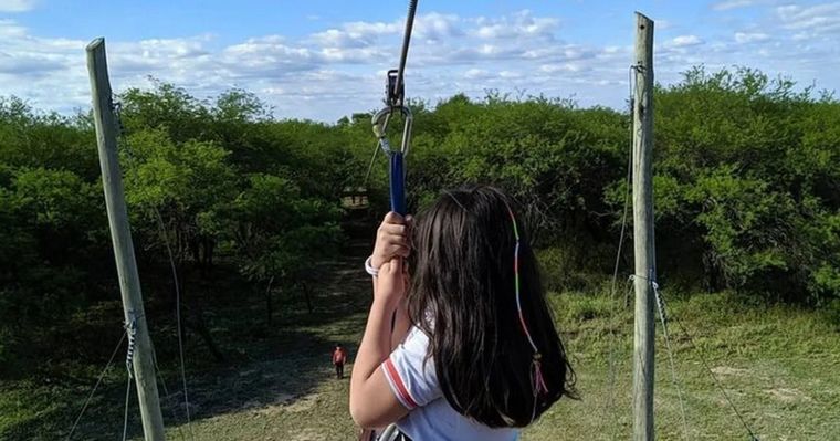 La pequeña estaba de excursión junto a sus compañeros