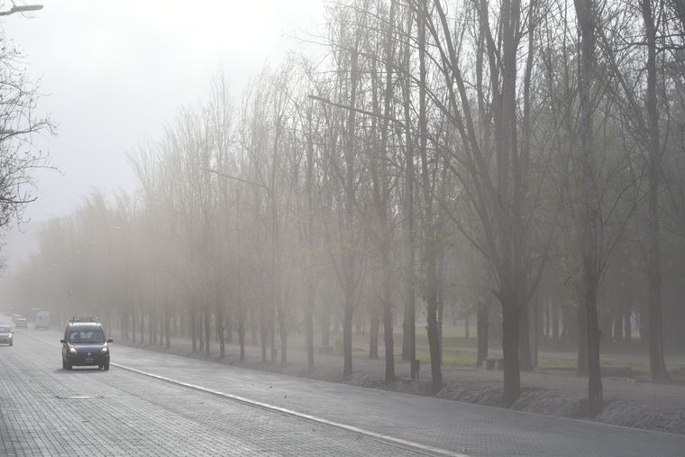 Este lunes se registrará viento Zonda en el sur de Mendoza Foto: Maximiliano Ríos/MDZ