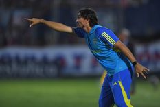 El DT cosechó su cuarta victoria en la Bombonera. Foto: Télam