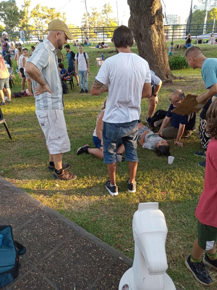 Desmayos competencia ajedrez. Foto: Gentileza